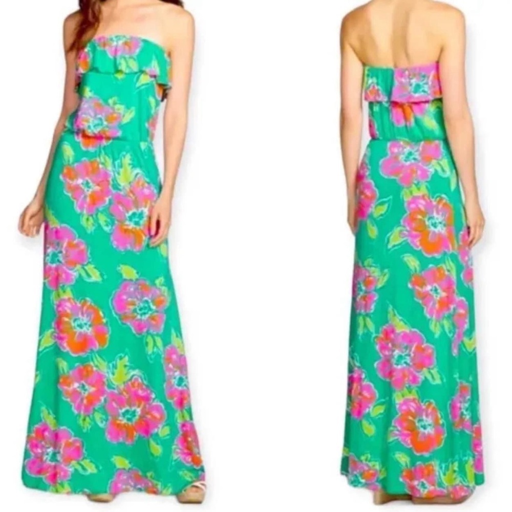 LILLY PULITZER Amy Dress in Spearmint Fuzzy Navel